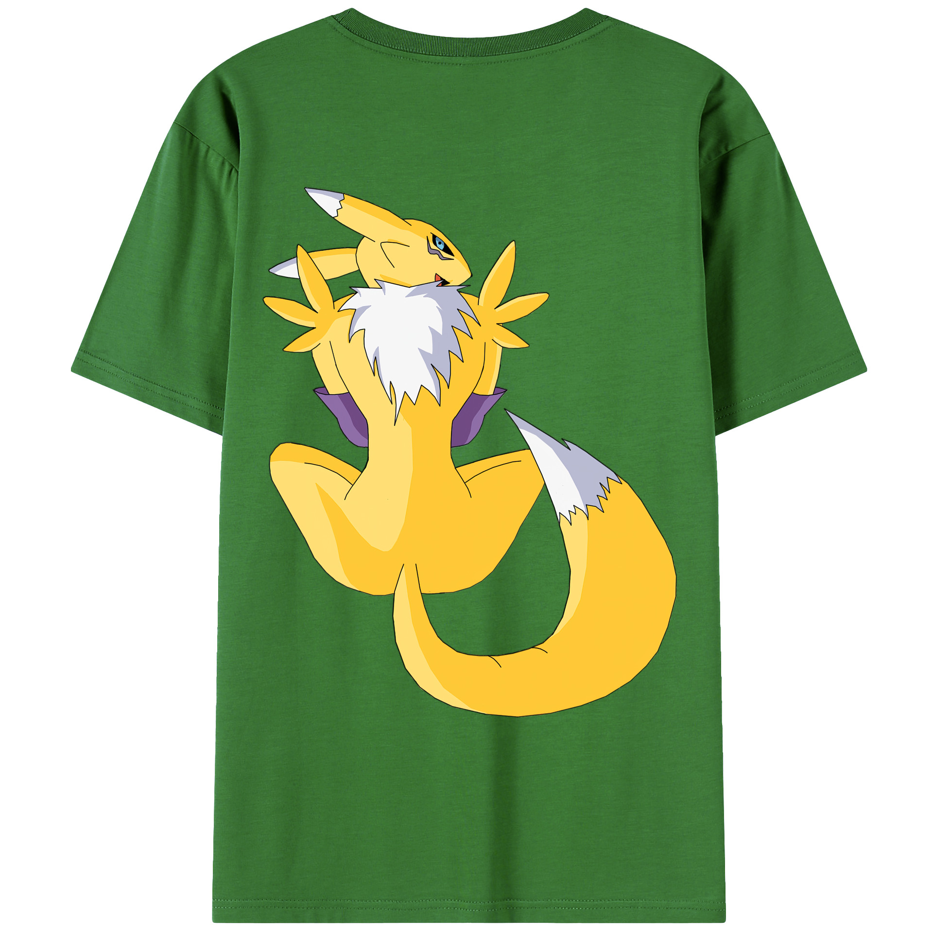 （画像用） Digimon デジタルモンスター/デジモン レディース半袖Tシャツ(バックプリント)